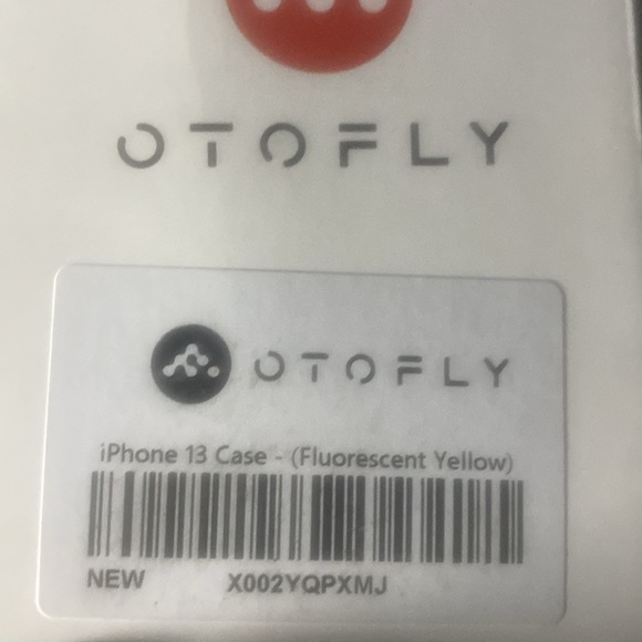 OTOFLY Designed for iPhone 13 Phone Case, Silicone Fluorescent Yellow(105) - Picture 8 of 8